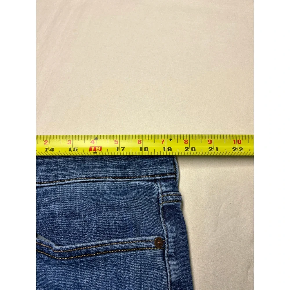 Lucky Brand 121 Slim Mens Blue Denim Jeans 38x30‎ Medium Wash Stretch Coolmax